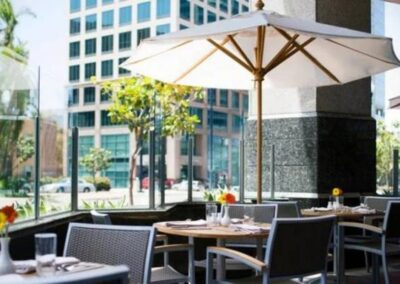 Outdoor Restaurant - San Diego Backgammon Championship